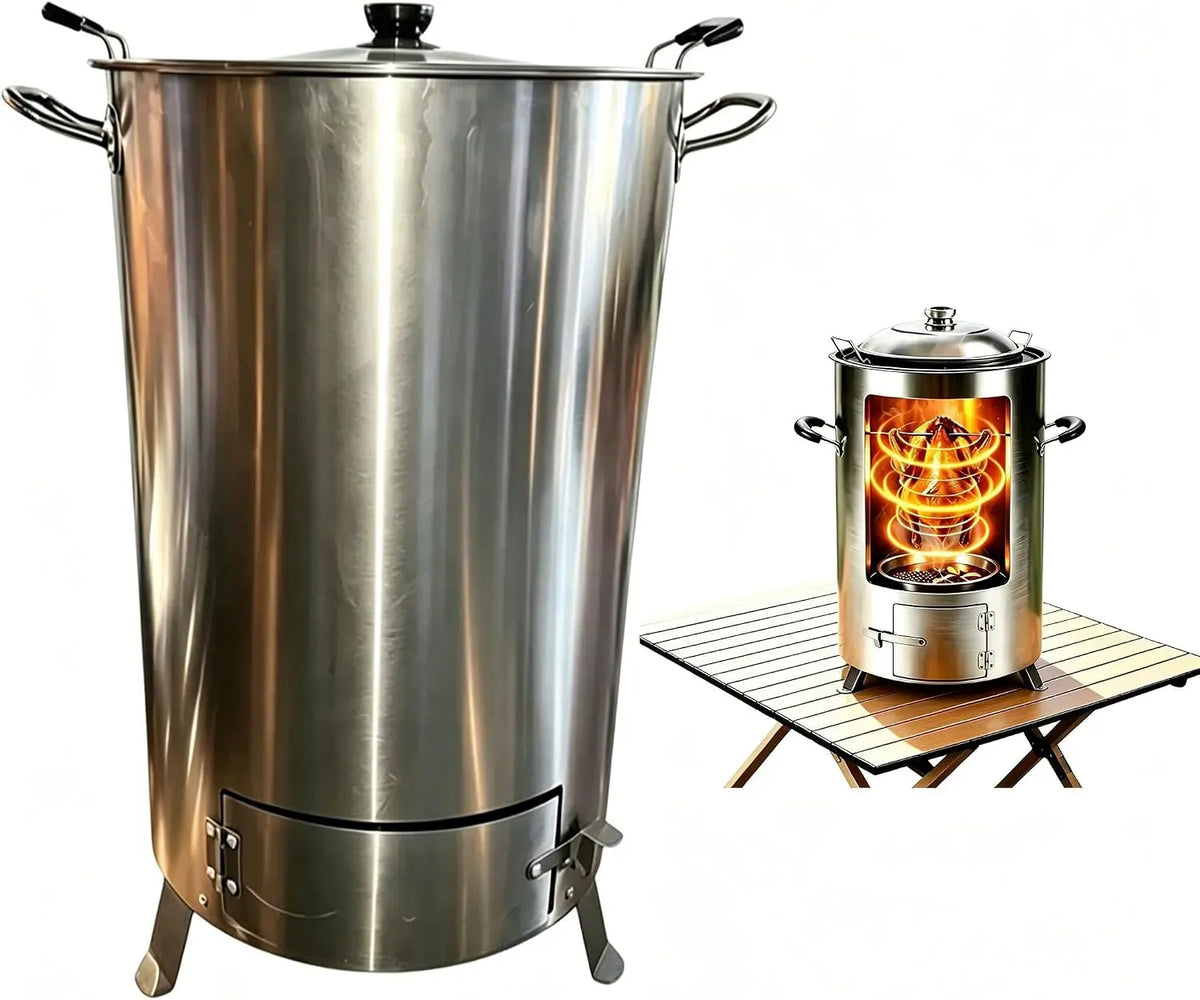 Vertikalgrill, Hähnchengrill, Vertikaler Barbecue-Grill