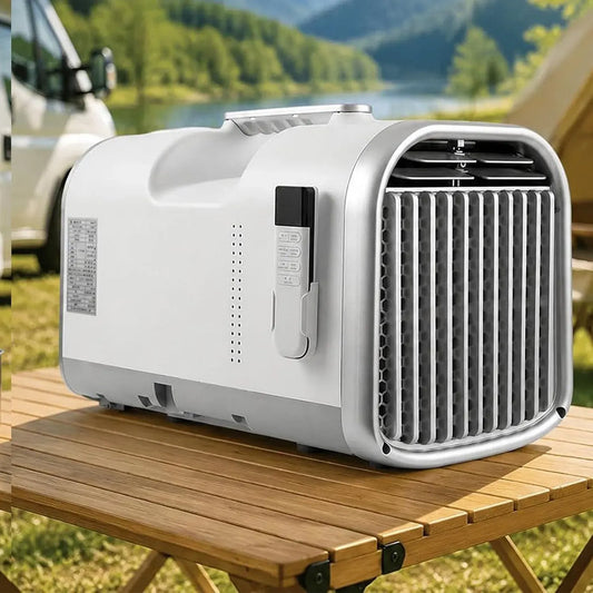 Klimaanlage, 1500 W, tragbar, leise, Camping, Klimagerät, Mobiles Klimagerät für Camping & Campervan