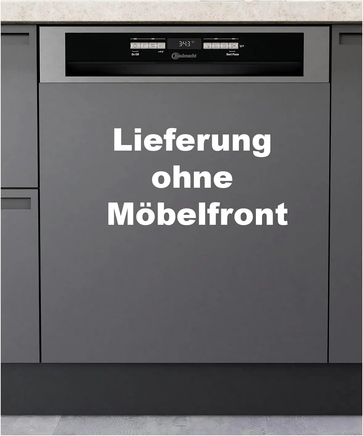 Bauknecht B6B D841A Geschirrspüler, 60 cm, Hochdruckdüsen/ActiveDry
