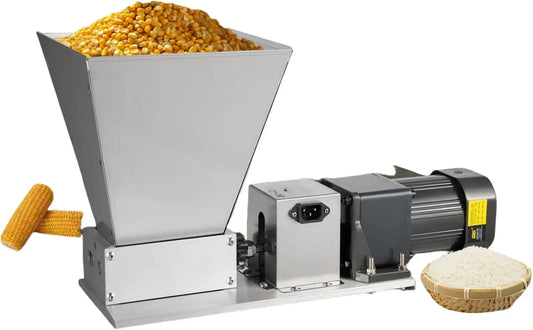 Getreidemühle, 4000 g, Kornmühle, Getreidemühlen, Edelstahl, 0-2,5 mm Walze Einstellbar, 44 lb, 20 kg