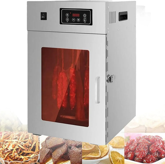 Wäschetrockner, 800 W, Dörrautomat, LCD-Display, Edelstahl