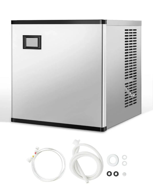 VEVOR Eisbereiter, Eismaschine, Speiseeismaschine, 227 kg, gewerblich, Edelstahl