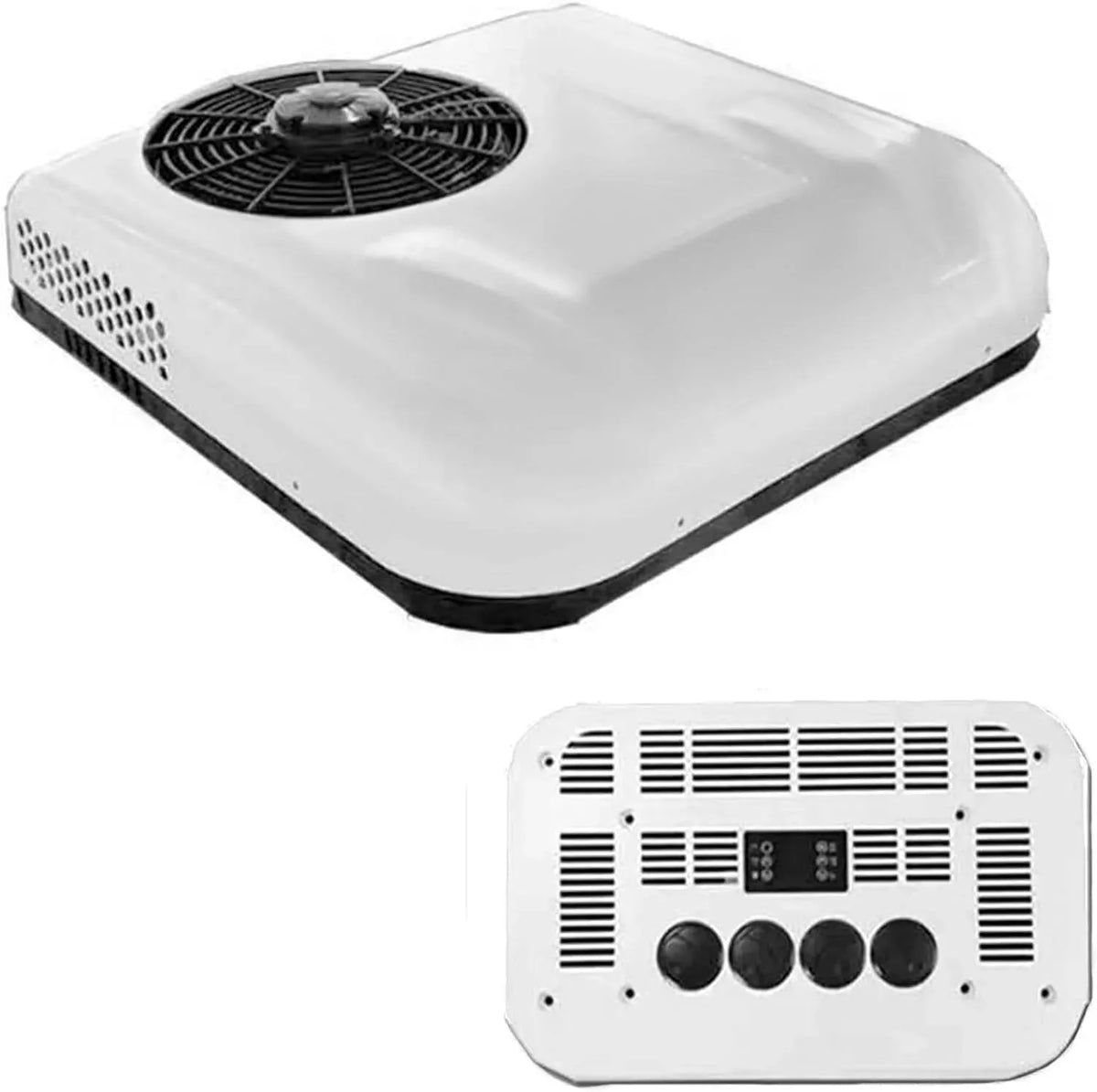 Klimaanlage, 12 V, leise, Weiß, Klimagerät, Monoblock-Gerät, Monoblock-Gerät Mit Leisem Betrieb Und Optimiertem Stromverbrauch