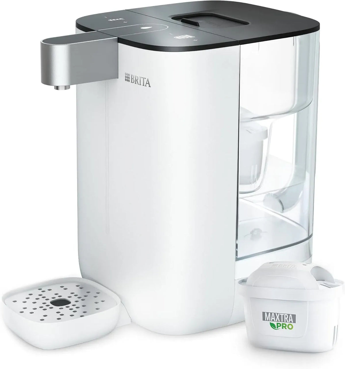 Heißwasserspender, Heißwasserbereiter, 4 L, Weiß, für zuhause, BRITA YOURCE
