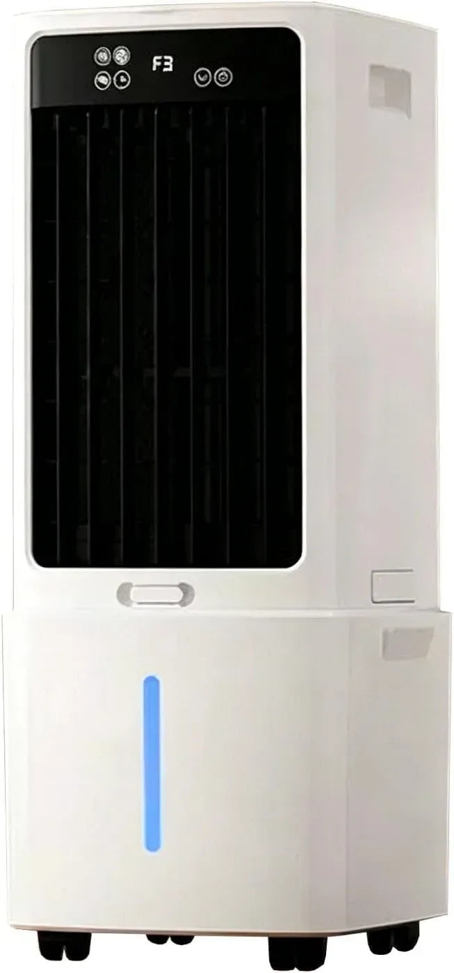 Klimaanlage, 12 L, 80 W, 1000 m³/h, 3 Stufen, Klimagerät, Klimagerät ohne Abluftschlauch 12L mit 2 Kühlakkus