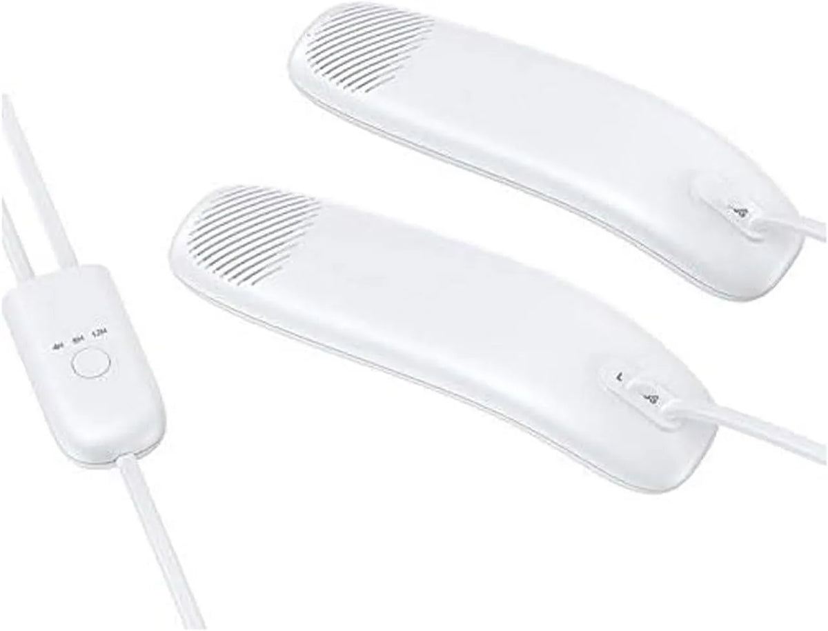 2-Stunden-/4-Stunden-/8-Stunden-Timer 2er-Pack ABS-Stiefeltrockner, Schuhtrockner, elektrischer Schuhtrockner, tragbar, Kunststoff, für die Familie