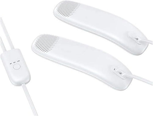 2-Stunden-/4-Stunden-/8-Stunden-Timer 2er-Pack ABS-Stiefeltrockner, Schuhtrockner, elektrischer Schuhtrockner, tragbar, Kunststoff, für die Familie