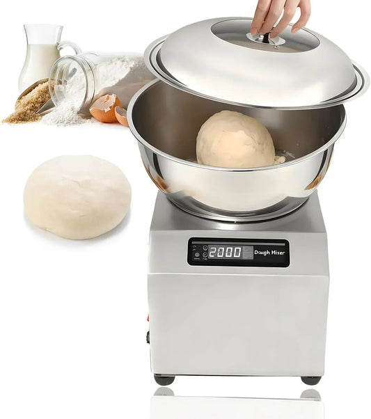 8KG/18LBS Teigtaschenfüllungs-Mischmaschine, Teigmaschine, 1800 W, 8 KG, Restaurant, Edelstahl, für Restaurants, Gewerblicher