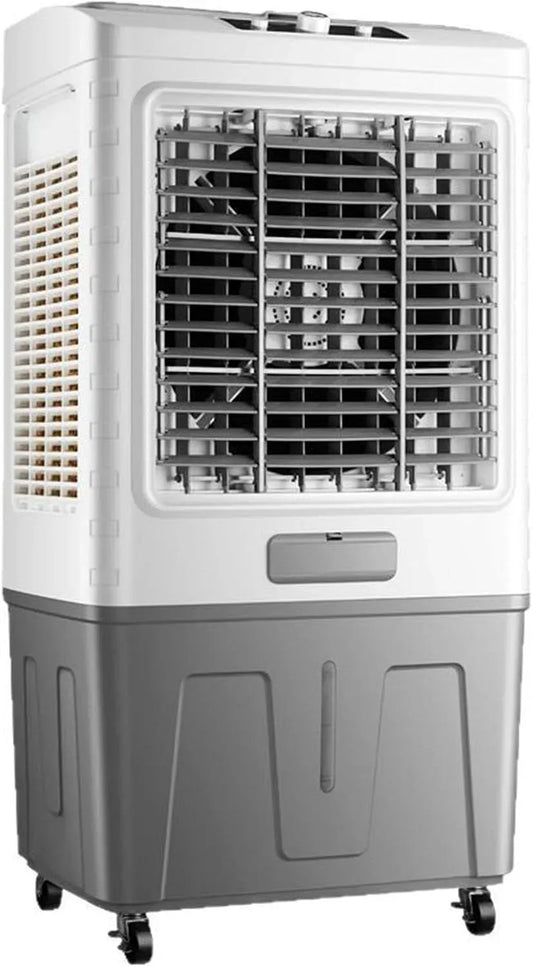 Klimaanlage, 50 L, tragbar, 3 Geschwindigkeiten, Oszillation, großer Wassertank, 120 ° Oszillation, 3 Geschwindigkeit für Garage