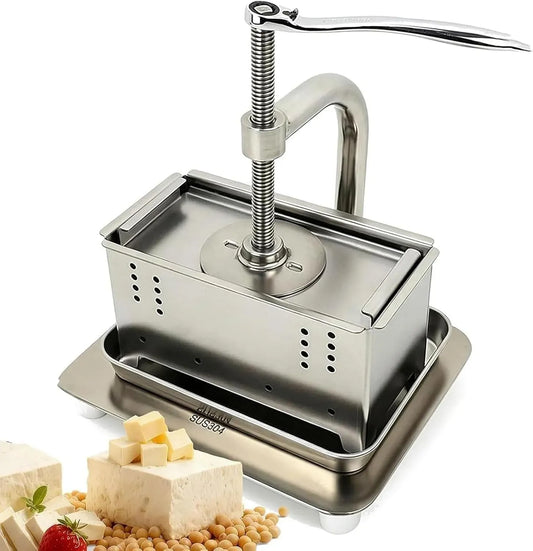 2-Liter-Tofu-Presser Tofu-Press-Paneer-Maker, Edelstahl, Generisch